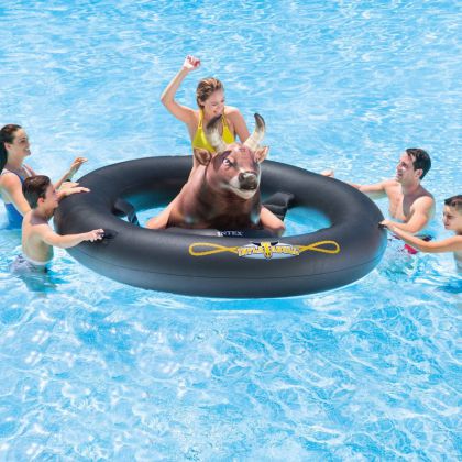 INTEX 56280 Inflatabull / inflatable ride-on floatie / pelampung air